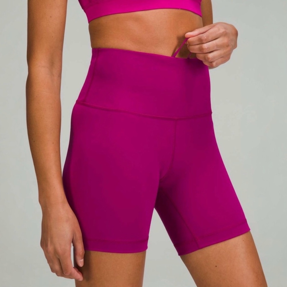 lululemon athletica Wunder Train High-Rise 6" Bike Shorts